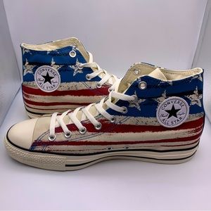 NWT Converse Chuck Taylor HI "Stars and Stripes" Men's 11,12